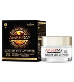 Янтарный ночной крем для лица Клеточный активатор / 50мл / Amberray Farmona